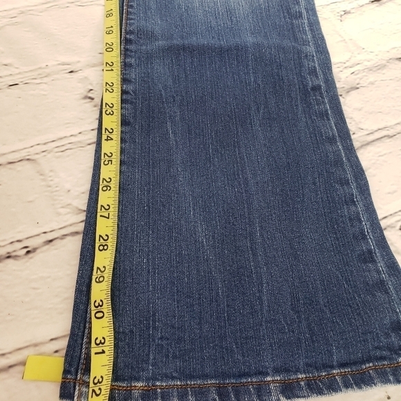 LEVI'S 534 Low Flare 9" Rise 12L 31x32 EUC - Picture 9 of 13
